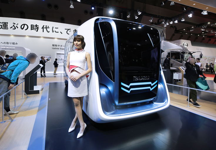 東京モーターショー2017いすゞ自動車コンセプトカーFD-SI